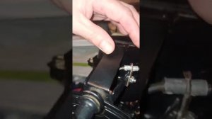 ручка газа на Меркури 3.3