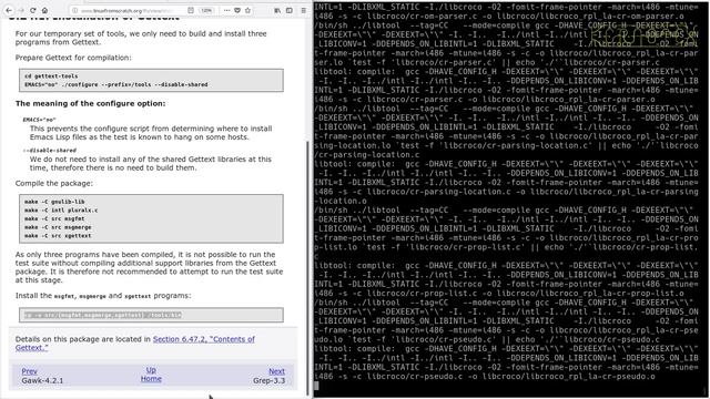 LFS on an Intel i486 Episode 48 - 5.24. Gettext-0.19.8.1 смотреть онлайн