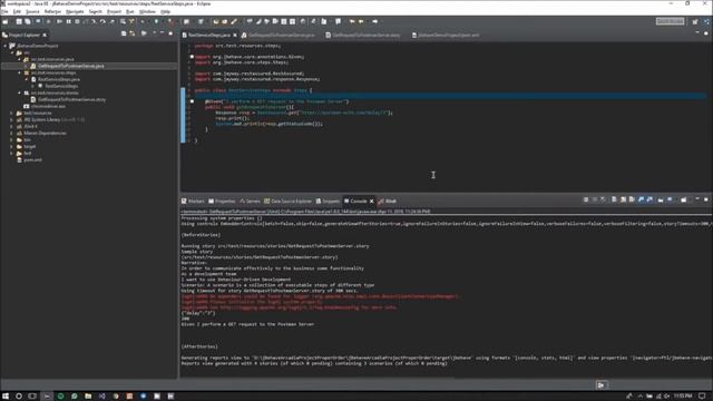 Jbehave: How to test rest services with Rest Assured смотреть онлайн