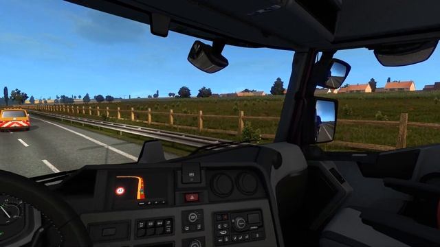 CHEAP TRUCK HEAVY TRAILER - 380HP RENAULT T vs 70T TRAILER [ETS2] смотреть онлайн