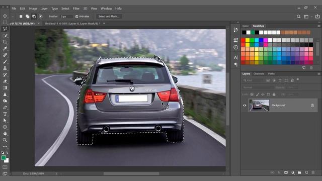 Photoshop Masking detail tutorial video in Hindi by ds_works смотреть онлайн