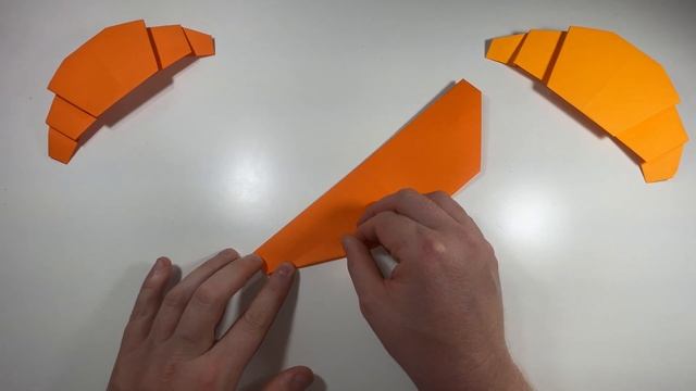 Easy Origami CROISSANT | Paper Crafts For School | Tutorial DOR Art