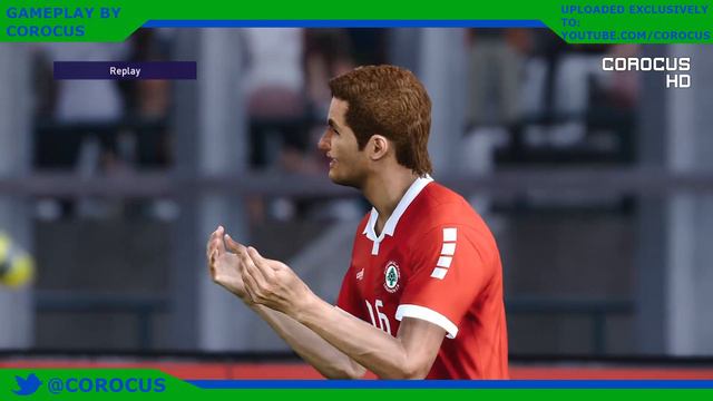 UAE vs Lebanon | 2022 FIFA World Cup Qualifiers | PES 2021 смотреть онлайн