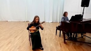 Загидуллина Милана, РНП «Мосточек» аранж. С. Фёдоровна, народные инструменты, домра
