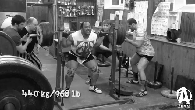 ANIMAL'S Andrey Malanichev Squats 968 x 3 смотреть онлайн