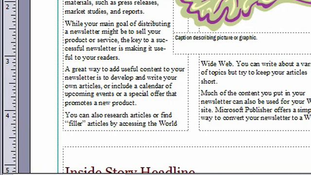 View Document as a Two-Page Spread in Publisher 2007 смотреть онлайн