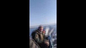 На ПВХ и болотоходе с гибким валом