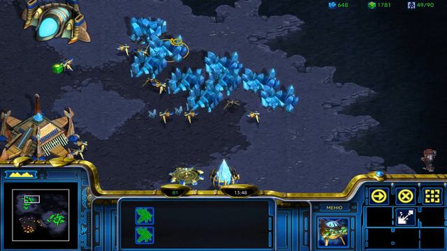 StarCraft Brood War Remastered Прохождение кампании Протоссов Часть 3 Миссия "Наследие Зел-Нага" смотреть онлайн