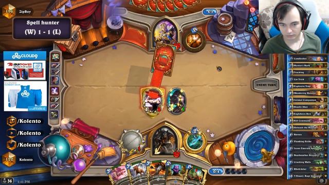 Hearthstone: Spell hunter with a twist смотреть онлайн