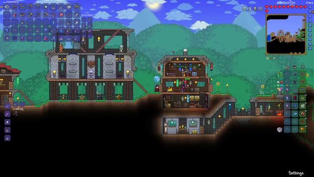 Terraria v1.3 *Expert / Mediumcore / Multiplayer* - 26. Brain Siege смотреть онлайн