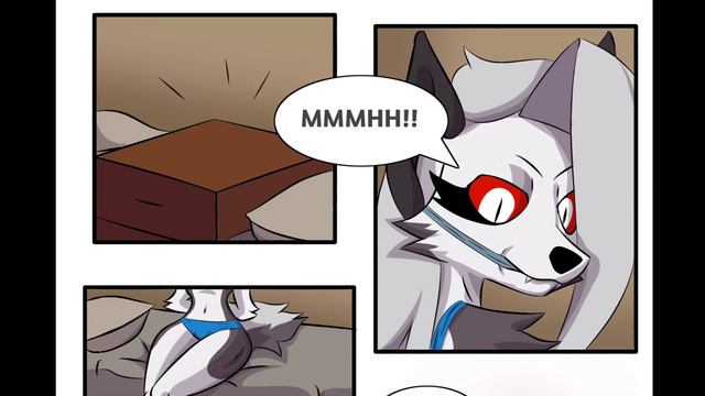 "Loona is bound" Page 6-7. LOONA HELLUVABOS COMIC смотреть онлайн