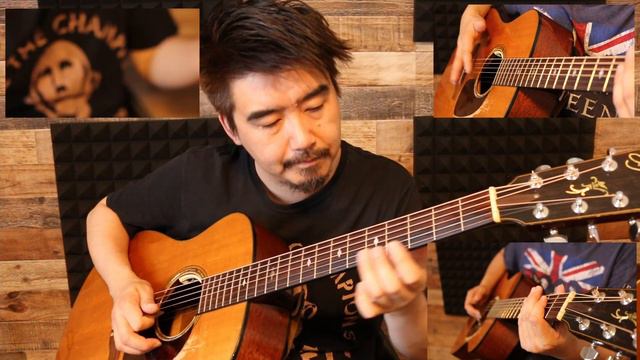 【QUEEN】『We will Rock You』一人弦乱舞会。アコースティックギターアレンジ。 смотреть онлайн
