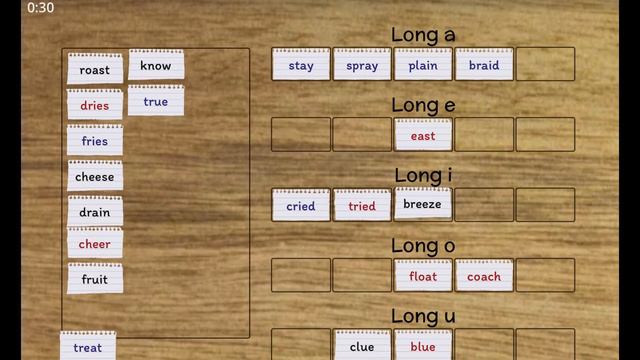 Vowel Digraphs | e,es,ies Plural | By : Kamdyn Smith [Wordwall.net] смотреть онлайн