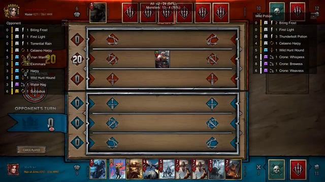 Gwent Love Potion ~ Succubus Seduction ~ The Witcher Card Game Open Beta Ranked Gameplay смотреть онлайн