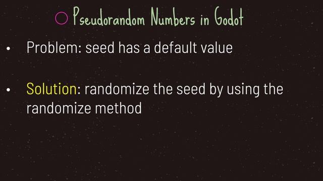 RandomNumberGenerator Class | Godot Basics Tutorial | Ep 36 смотреть онлайн