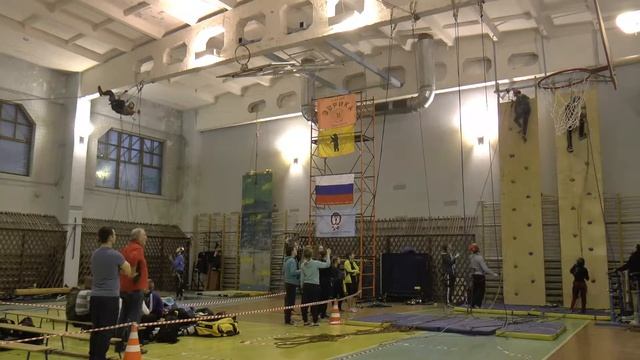 3 класс связки спортивный туризм в залах, Ярославль 2016 смотреть онлайн