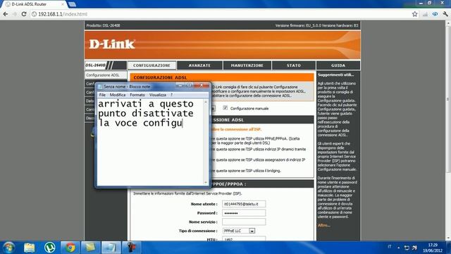 come installare un router d-link dsl-2640b смотреть онлайн