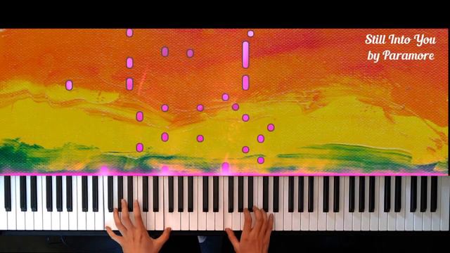 Still Into You by Paramore piano cover + sheet music смотреть онлайн