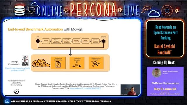 The Road Towards an Open Database Performance Ranking - Daniel Seybold | Percona Community Live 202 смотреть онлайн