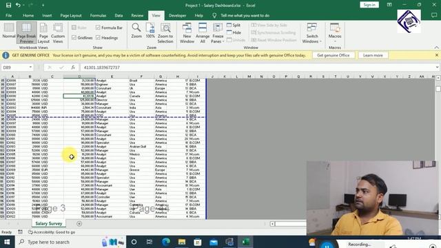 How to Printing Page Format Style ? || How to Repeat Heading in Excel || Microsoft Excel 2019 смотреть онлайн