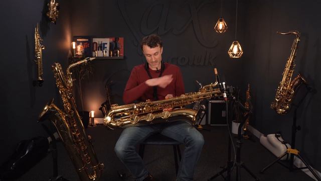 Yamaha YBS-480 & YBS-62II Baritone Saxophones! смотреть онлайн