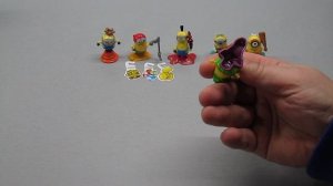 МИНЬОНЫ - MINIONS (2015) Kinder Surprise - серия из Киндер Сюрприза с разными вариантами фигурок