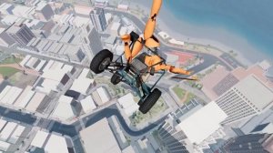 Тачки против Катапульты – BeamNG.Drive