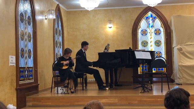 "Как на этой на долине", домра, Паничева Анна смотреть онлайн