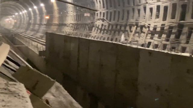 Строительство станции "Горный институт". Июнь 2021 смотреть онлайн