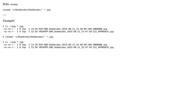 Ubuntu: Renaming a word in the filename of all \*.jpg files (4 Solutions!!) смотреть онлайн