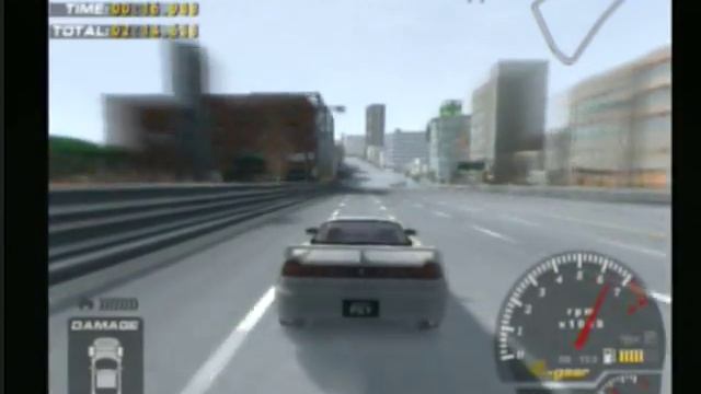 PlayStation 2 - DT Racer (PAL) - Free Run - Infinit PSY Janes - Red Devil City - gameplay смотреть онлайн
