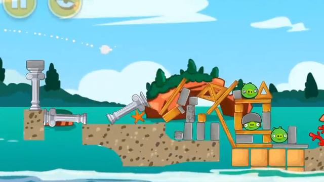 Angry Birds Seasons - Piglantis - 1.9 Solution смотреть онлайн