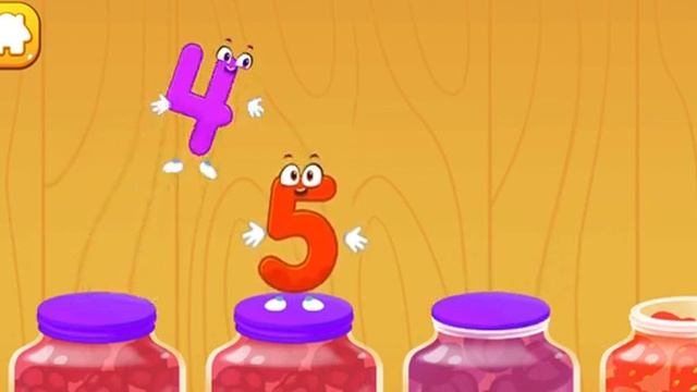 Закрываем баночки_Считалочка_Учим считать смотреть онлайн