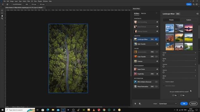 Change the Weather With Photoshop Ai смотреть онлайн