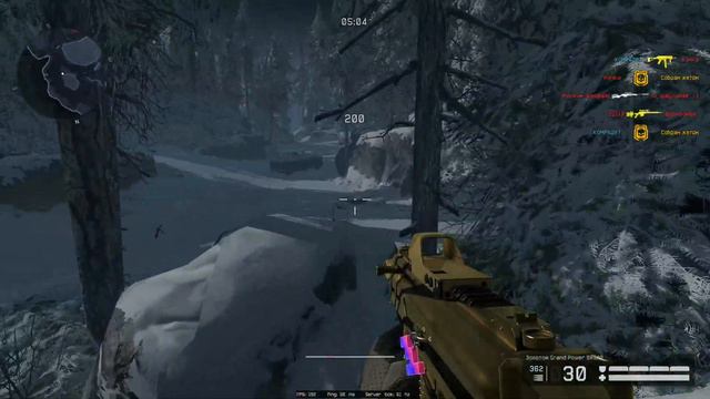 Warface. К.д игры 3.7 Карта сибирь, Выживание. Первое место смотреть онлайн