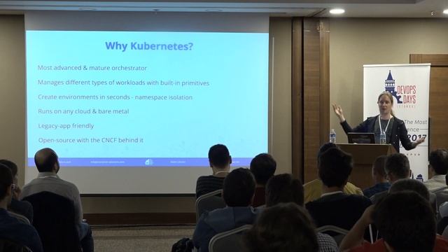 Enabling DevOps with Kubernetes - Adam SANDOR - DevOpsDays Istanbul 2017 смотреть онлайн