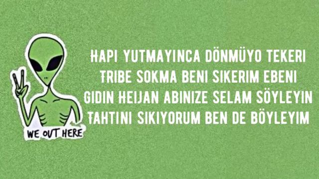 Harmane Baba Song 👽 Alien Lyrics ( Harmane)