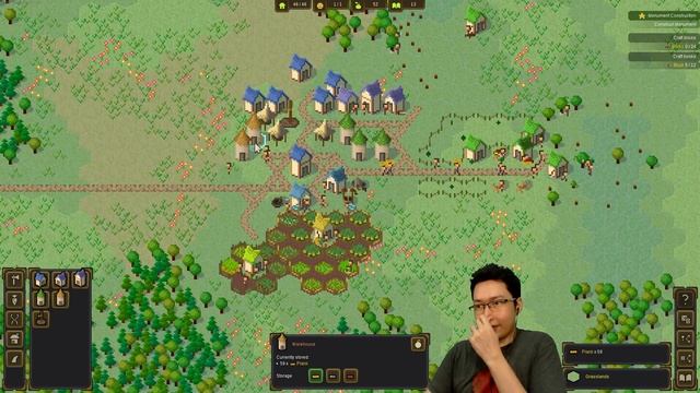 Pixel Art City-building! ► MicroTown - The Settlers But More City-builder!