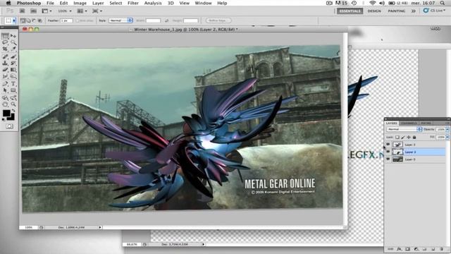 (Photoshop CS5) - Metal Gear Online SIGNATURE смотреть онлайн