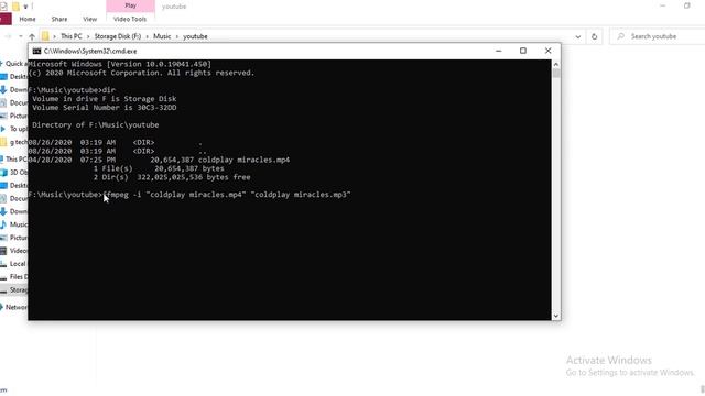 ffmpeg audio extract - separate audio from video with command смотреть онлайн