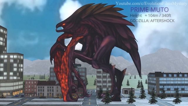 Monsterverse Size Comparison / ANIMATION all Titans смотреть онлайн