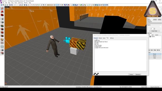Source Engine  - Cameras And Turrets (Камеры и турели - удалённое управление)#tutorial