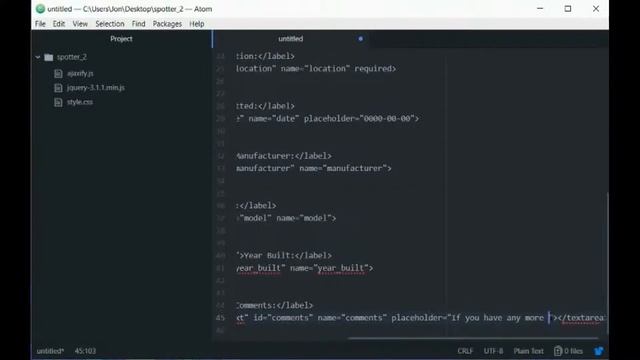 MAMP/Atom/HTML/PHP Review and Tutorial, Part 6 смотреть онлайн