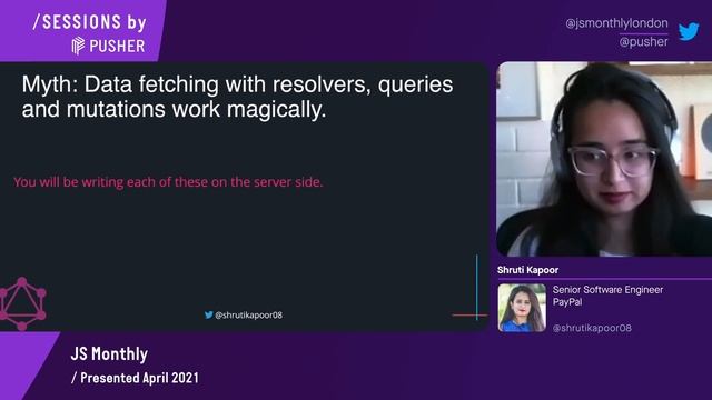 GraphQL Misconceptions: What isn’t GraphQL - JS Monthly - April 2021 смотреть онлайн