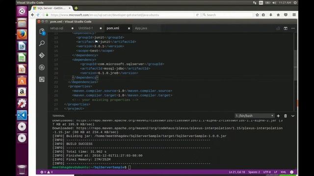 Getting Started With PHP, Java and Sql Server On Linux.....Connectors смотреть онлайн