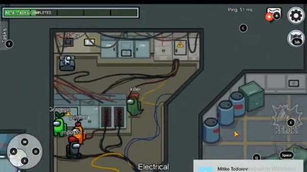 among us play in The Skel and Mira HQ and Polus maps