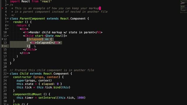 Render Children Markup From Parent Component In React