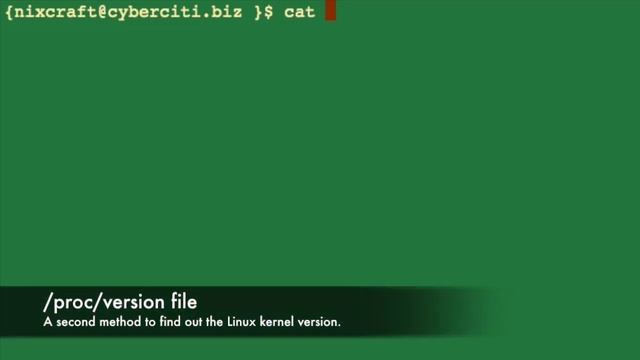 Find The Linux Kernel Version Command Tutorial смотреть онлайн