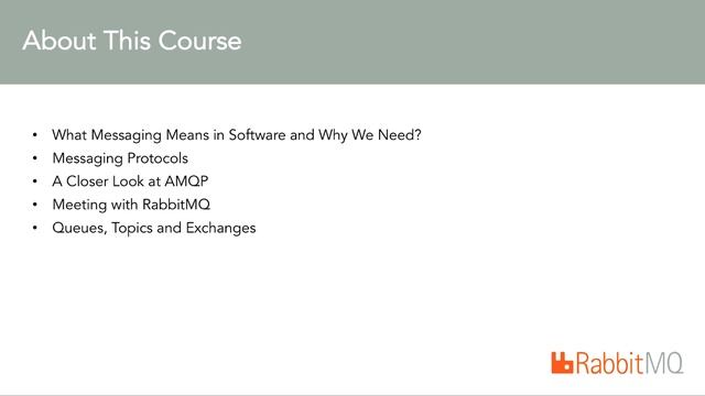 Learn RabbitMQ Asynchronous Messaging With Java And Spring- Course Overview смотреть онлайн