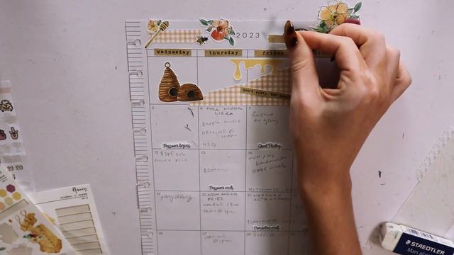 ✿ Monthly Plan With Me: Honey (Lexie Kylee Designs) ✿ || belleplannerco смотреть онлайн